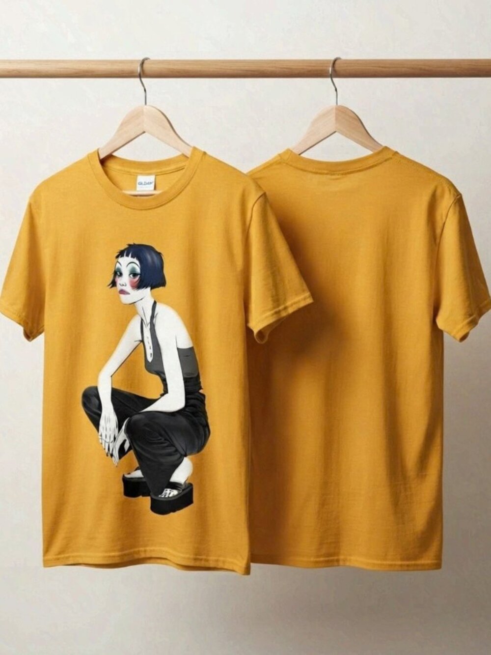 Gorillaz The Mountain Tour Concert Shirt Merch Reprint